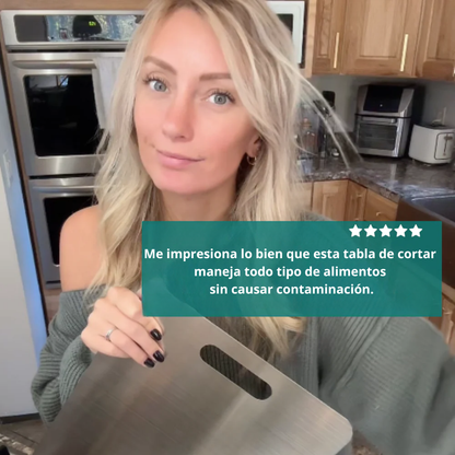 Steel Pro™ Tabla de Titanio Antibacterias