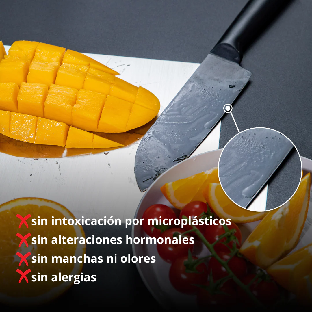 Steel Pro™ Tabla de Titanio Antibacterias