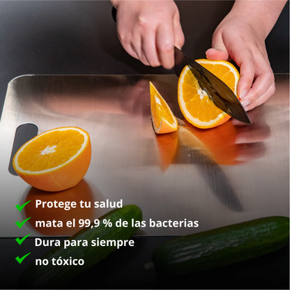 Steel Pro™ Tabla de Titanio Antibacterias